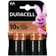 Duracell - Podstawowe baterie AA 4 szt