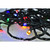 Łańcuszek bożonarodzeniowy zewnętrzny Solight LED 50 diod LED wielokolorowych / kabel 5m / 3M / 8 funkcji / timer / IP44,