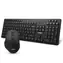 Niceboy MK10 Combo czarny / Bezprzewodowy zestaw klawiatury i myszy / Układ CZ&SK / 1600 DPI / Klucz USB 2,4 GHz