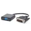 Gembird A-DVID-VGAF-01 DVI(M) do VGA(F) Czarny 