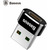 Baseus CAAAOTG-01 Adapter USB-A (M) na USB-C (F) czarny