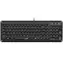 Genius Slimstar Q200 czarny / Klawiatura biurowa / przewodowa / USB / design retro / układ CZ+SK