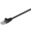 MicroConnect CAT5e U/UTP 1m CCA czarny / PVC