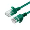 MicroConnect CAT6a U/UTP SLIM 0,25 m zielony / LSZH