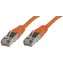 MicroConnect CAT6 F/UTP 2m pomarańczowy / PVC