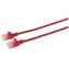 MicroConnect CAT6 U/UTP SLIM 2m czerwony / PVC