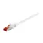 MicroConnect CAT6 S/FTP 0,5 m biały / LSZH