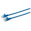 MicroConnect CAT6a U/UTP SLIM 1,5 m niebieski / LSZH