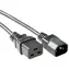Przewód przedłużający MicroConnect C19 - C14 1m czarny