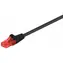 MicroConnect CAT6 U/UTP 7,5 m czarny / PVC