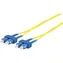 Cable światłowodowy MicroConnect SC/SC jednomodowy dupleksowy OS2 3M żółty