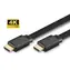 Kabel połączeniowy MicroConnect FLAT HDMI 1.4 (męski) - HDMI 1.4 (męski) 1m czarny