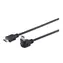 Kabel połączeniowy MicroConnect HDMI 1.4 (M) - HDMI 1.4 (M) kąt 270° 1m czarny