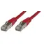 MicroConnect CAT6 F/UTP 15m czerwony / PVC
