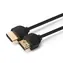 Kabel połączeniowy MicroConnect Ultra Slim HDMI 2.0 (M) - HDMI 2.0 (M) 3M czarny