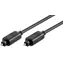 Kabel optyczny MicroConnect Toslink 2m czarny 