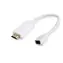 Adapter MicroConnect HDMI (M) - miniDP (F) 0,1 m biały