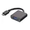 Adapter MicroConnect miniHDMI (M) - VGA (F) czarny / Full HD (1920 x 1080) @ 60Hz / Plug & Play