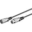 Kabel MicroConnect XLR XLR (M) - XLR (F) 5m czarny