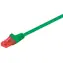 MicroConnect CAT6 U/UTP 20m zielony / PVC