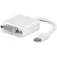Adapter MicroConnect Mini DisplayPort 1.2 (M) - DVI-I (F) biały