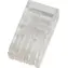 Złącze MicroConnect RJ-45 MP8P8C CAT6 przezroczyste 50 szt.
