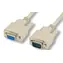 Kabel szeregowy MicroConnect RS-232, D-SUB 9-pin (M) - D-SUB 9-pin (F) 15m szary