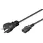 Przewód zasilający MicroConnect DK EDB - C13 5m czarny / wtyk duński