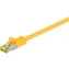 Kabel krosowy MicroConnect CAT7 S/FTP 5m żółty / LSZH