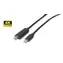 Kabel MicroConnect USB-C (M) - mini DisplayPort (M) 1m czarny 