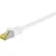 Kabel krosowy MicroConnect CAT7 S/FTP 20m biały / LSZH