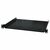 Xtendlan CPOLIC1U28-B Półka 280mm czarna / uniwersalna / 1U / nośność 25kg