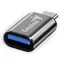 Redukcja Genius ACC-C2A z USB-C M na USB-A F w kolorze szarym