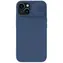 Nillkin CamShield Silky Magnetic Silikonowe etui do Apple iPhone 14 PLUS niebieskie