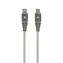 Kabel Gembird USB-C (M) - USB-C (M) 2.0 / 1,5 m / PD / pleciony / szary