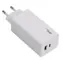 Akyga AK-CH-20 biały / ładowarka sieciowa / 100W / 5A / GaN / QC / USB-A / USB-C 
