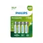 Akumulatorki Philips AA - 4 szt