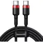 Baseus CATKLF-AL91 Kabel USB-C (M) - USB-C (M) 2 m czarny / PD 2.0 / 100W