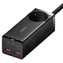 Baseus PSZM000401 GaN3 Pro Szybka ładowarka sieciowa czarna / 2x USB / 2x USB-C / AC / 100W 