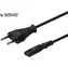 Savio CL-105 Kabel zasilający 2pin (M) 3M czarny