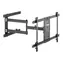 LogiLink BP0113 czarny / uchwyt do telewizora / VESA / 37" do 80" / do 50 kg 