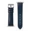 Skórzany pasek LAUT Oxford do Apple Watch 42 i 44 mm w kolorze ciemnoniebieskim