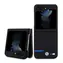 Tylne etui BMW M PU Carbon Blue Line do Samsung Galaxy Z Flip 5, czarne