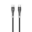 Kabel Forever Sleek USB-C (M) - USB-C (M) (60W) 1m czarny 