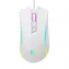 Havit MS1034 biała / Optyczna mysz do gier / 800 - 4800 DPI / 7 przycisków / USB-A / 1,6 m
