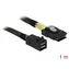 Kabel DeLock Mini SAS HD SFF-8643 (M) - Mini SAS SFF-8087 (M) 1m czarny