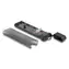 DeLock Obudowa zewnętrzna na dysk SSD M.2 NVME - USB-C (M) czarna
