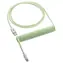 CableMod Klasyczny zwinięty Cable klawiatury USB-C - USB-A 1,5 m Sorbet limonkowy / kabel klawiatury