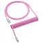 CableMod Klasyczny zwinięty Cable klawiatury USB-C - USB-A 1,5 m Truskawkowy Krem / Kabel klawiatury