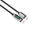 Kabel Solight USB-C (M) - USB-C (M) 2m czarny / 100W / wyświetlacz 